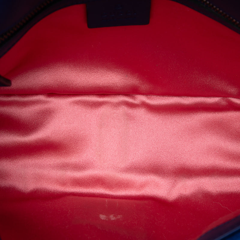 Medium GG Marmont Matelasse Velvet Shoulder Bag - Image 4