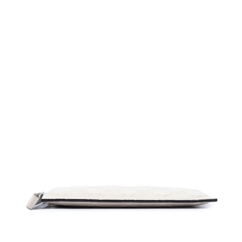 GG Embossed Perforated Calfskin Wristlet Clutch - Image 3