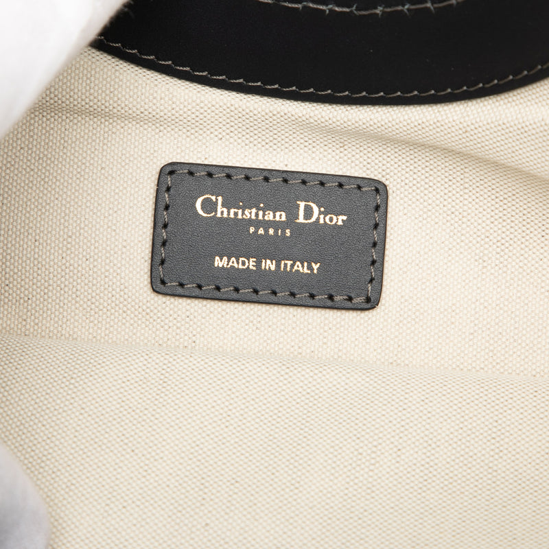 Oblique Canvas Fold Over Clutch - Image 5