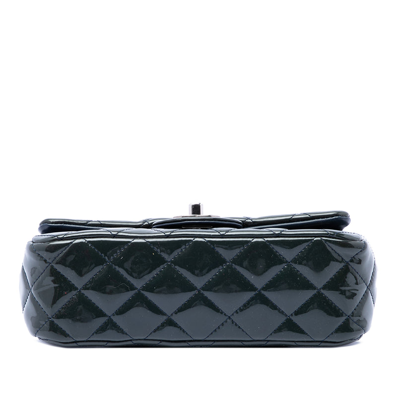Mini Rectangular Classic Patent Single Flap - Image 3