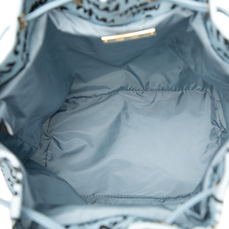 Printed Canvas Drawstring Pouch - Image 4