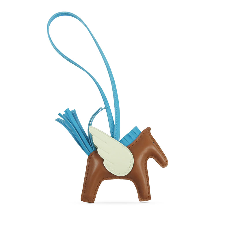 Milo Lambskin and Swift Grigri Rodeo Pegase Bag Charm PM - Image 2
