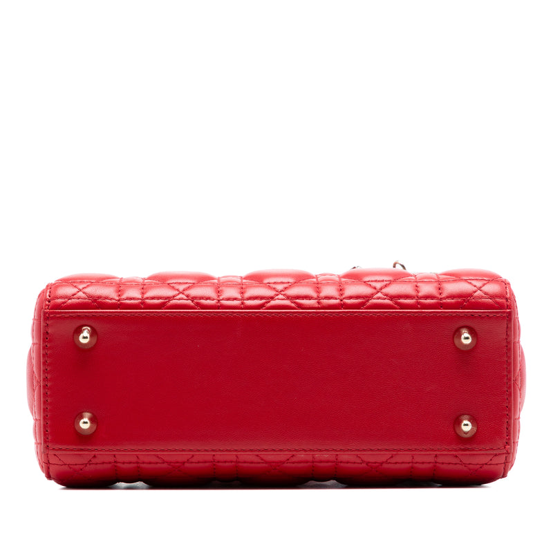 Small Lambskin Cannage My ABCDior Lady Dior - Image 3