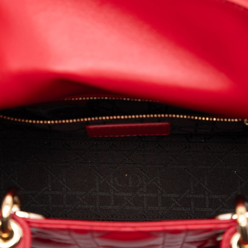 Small Lambskin Cannage My ABCDior Lady Dior - Image 4