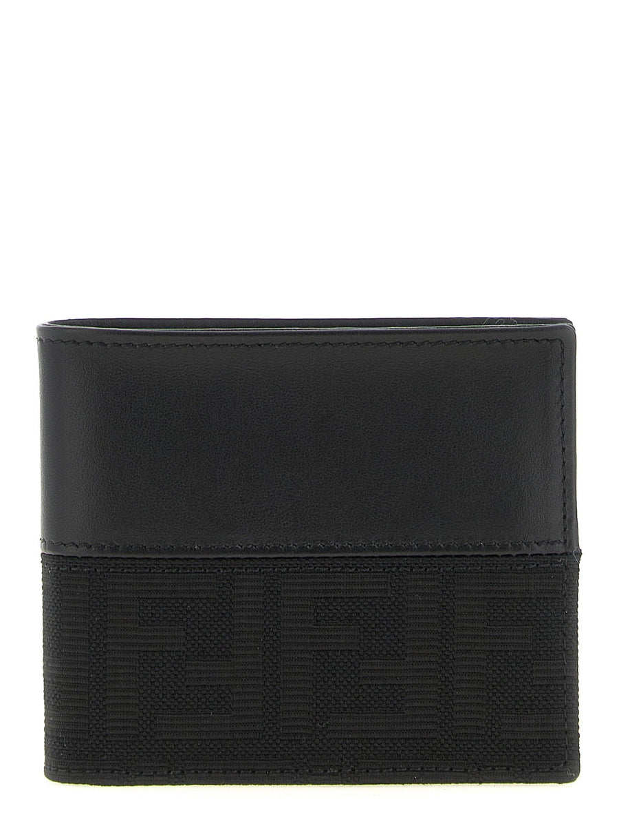 Fendi Wallet — Black Smooth Calf Leather