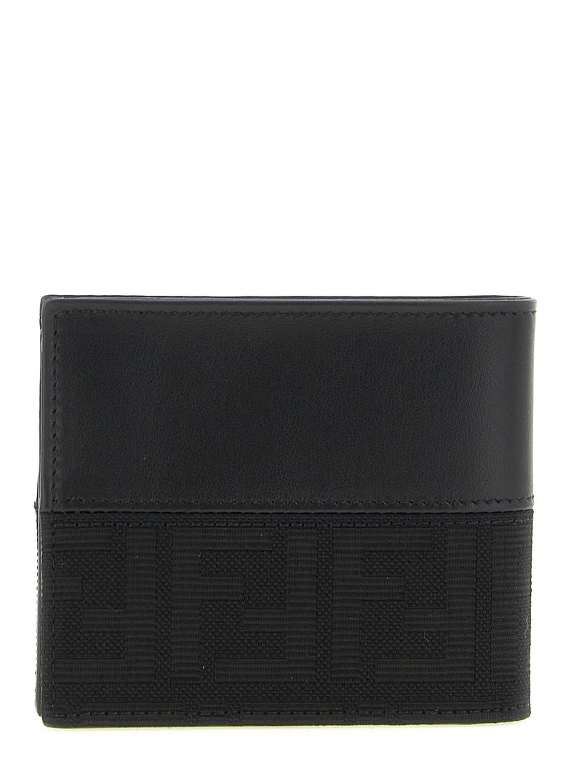 Fendi Wallet — Black Smooth Calf Leather