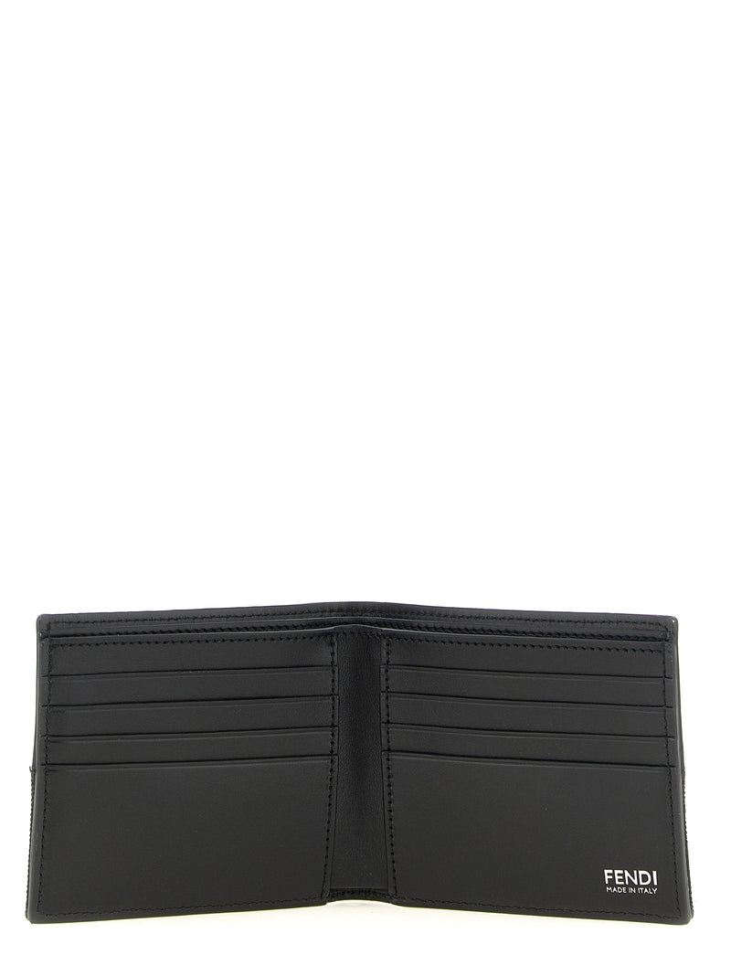 Fendi Wallet — Black Smooth Calf Leather