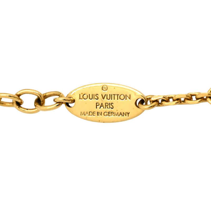Gold Plated Monogram Blooming Supple Bracelet - Image 2