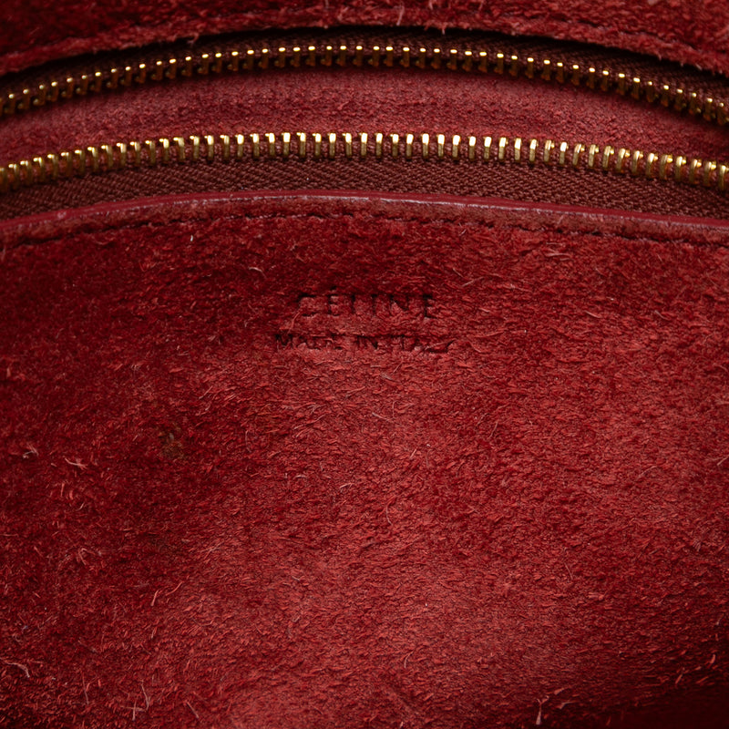 Small Leather Seau Sangle Bucket Bag - Image 5