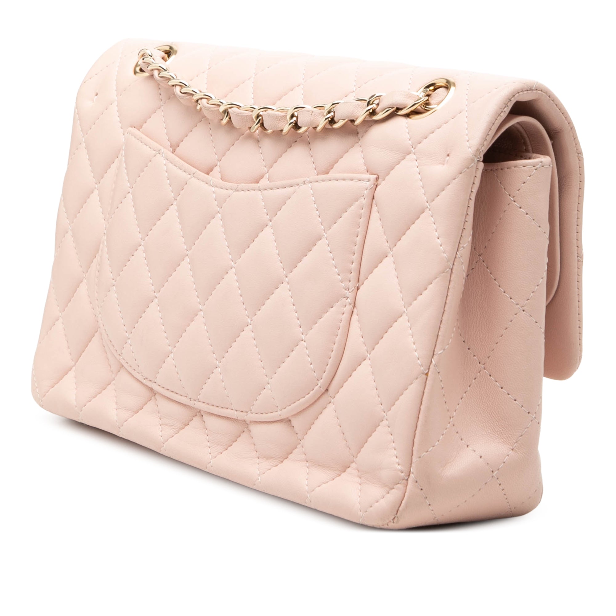 Medium Classic Lambskin Double Flap - Image 2