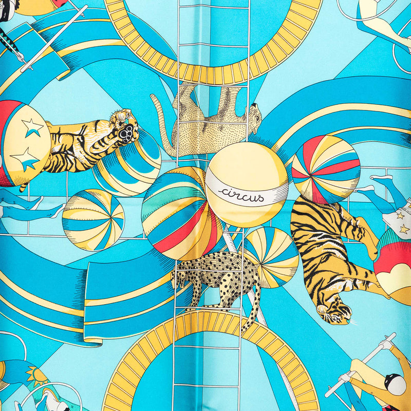 Circus Silk Scarf 90 - Image 6