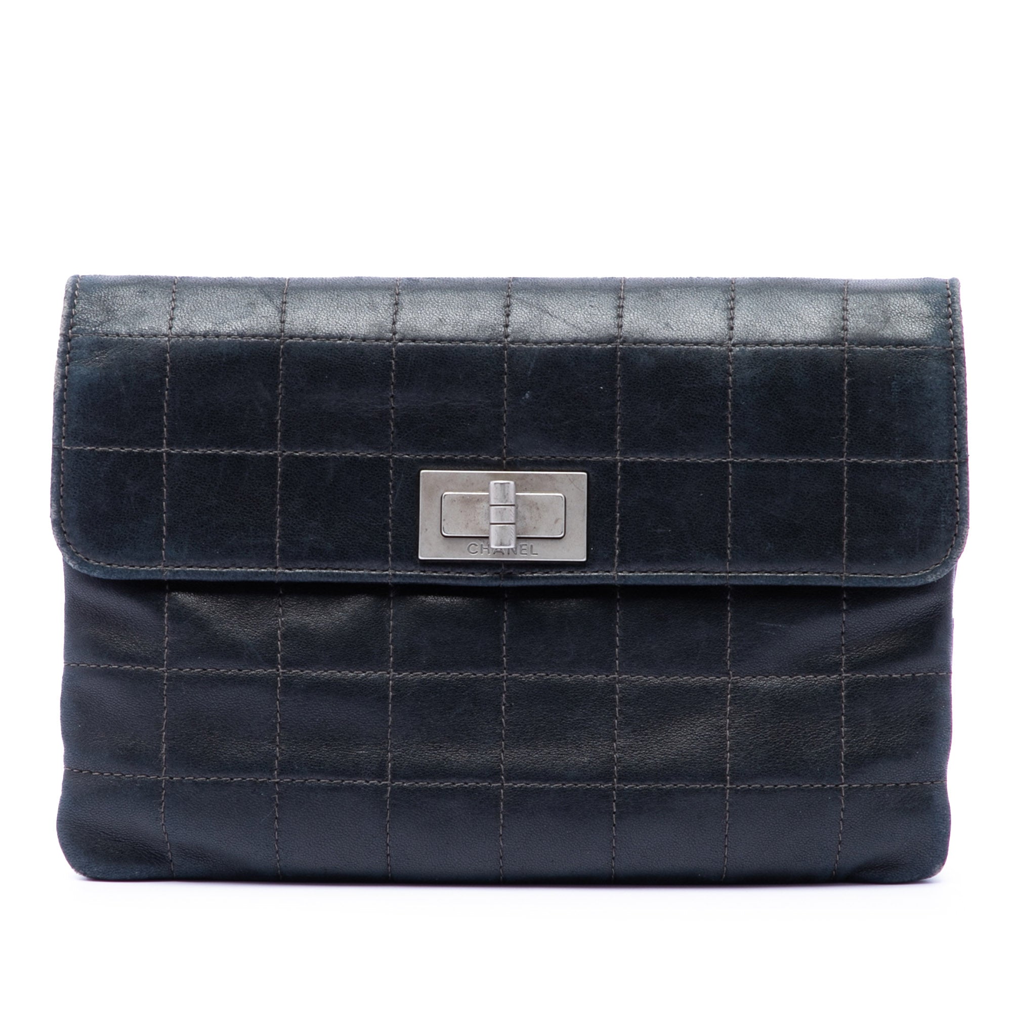 Choco Bar Lambskin Reissue 2.55 Flap Clutch - Image 1
