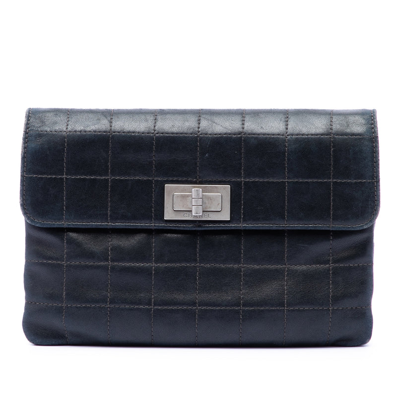 Choco Bar Lambskin Reissue 2.55 Flap Clutch