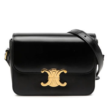 Teen Shiny Calfskin Triomphe Crossbody - Image 1