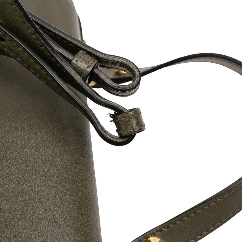 Mini Leather Skull Lock Top Handle Bag - Image 9