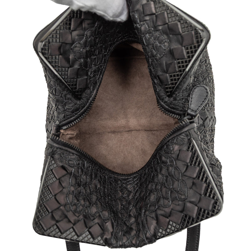 Nappa Intrecciato Square Handbag - Image 4