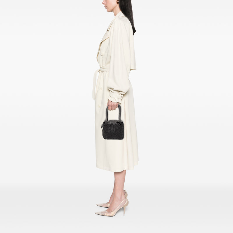 Nappa Intrecciato Square Handbag - Image 7