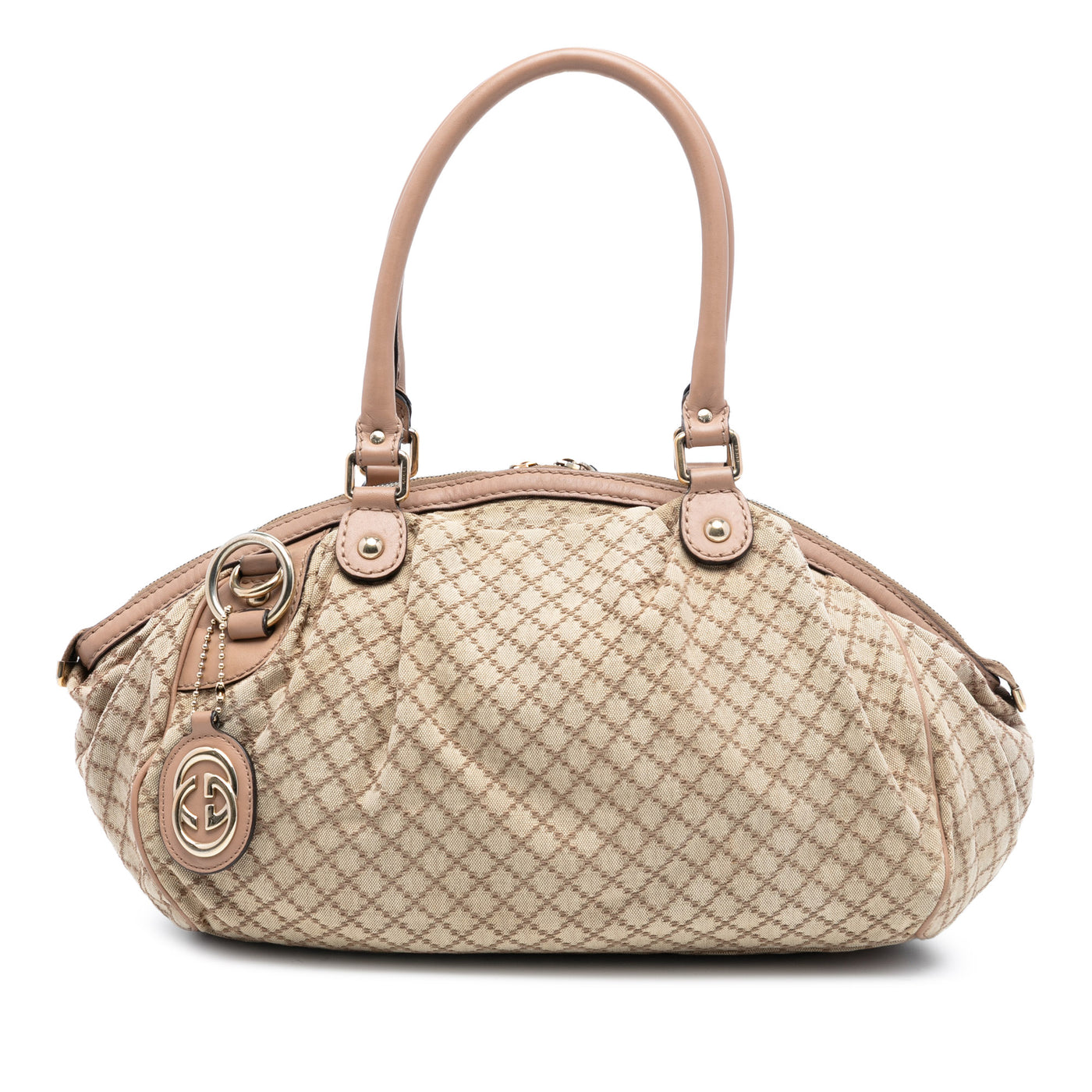 Diamante Canvas Sukey Satchel - Image 1