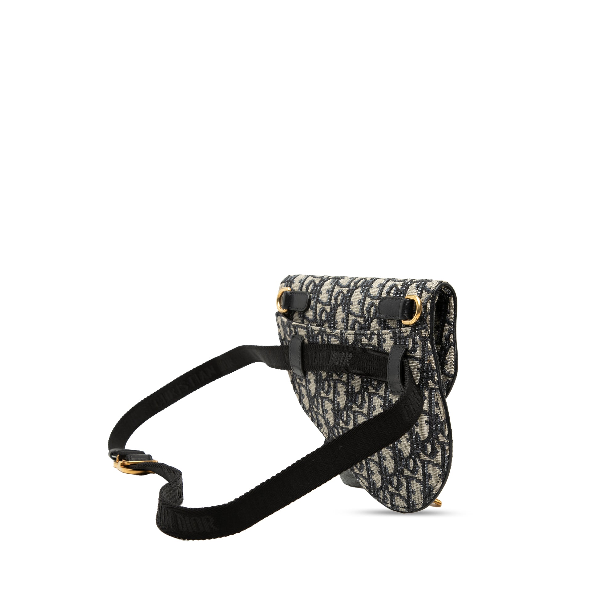 Oblique Canvas Saddle Belt Bag - Image 2