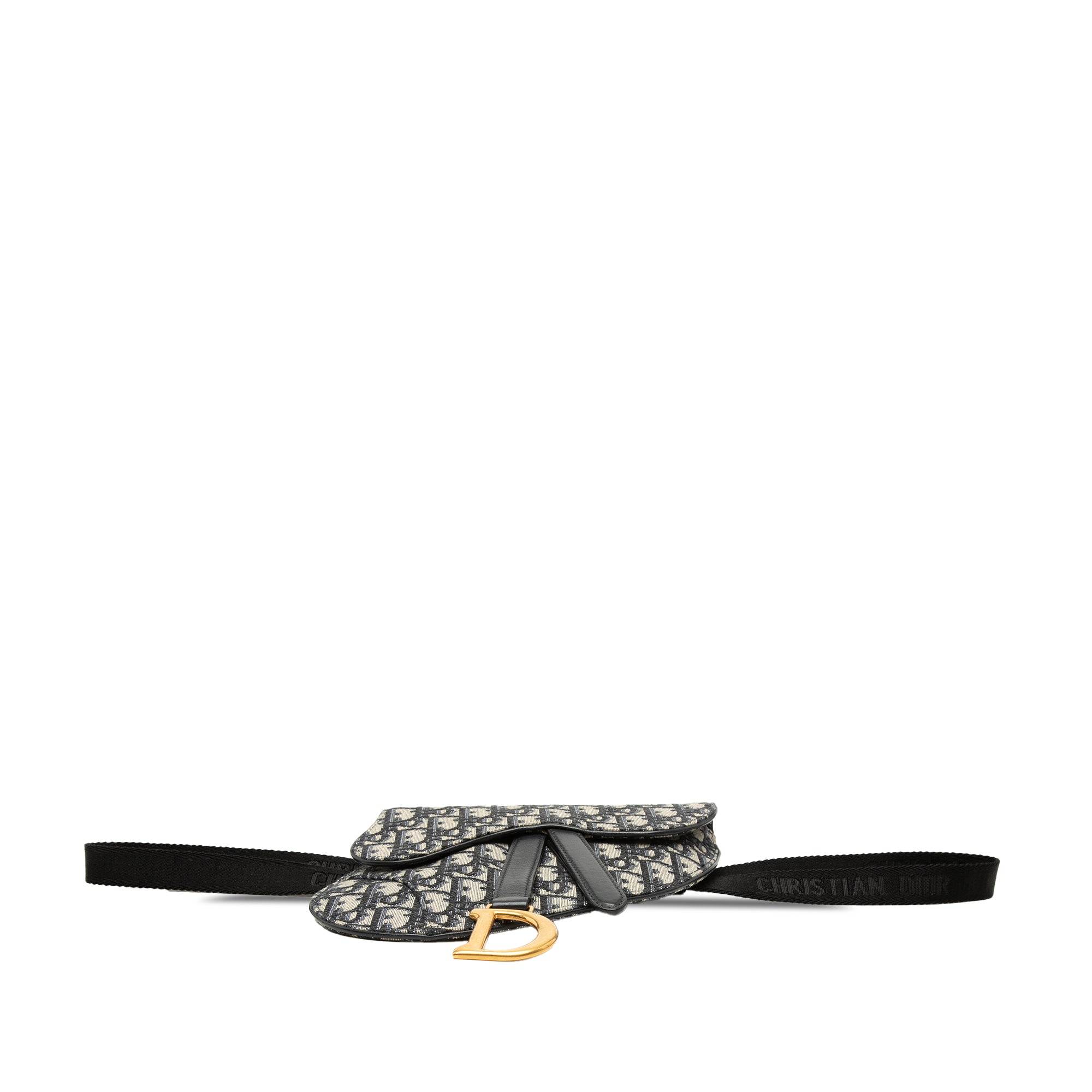 Oblique Canvas Saddle Belt Bag - Image 3