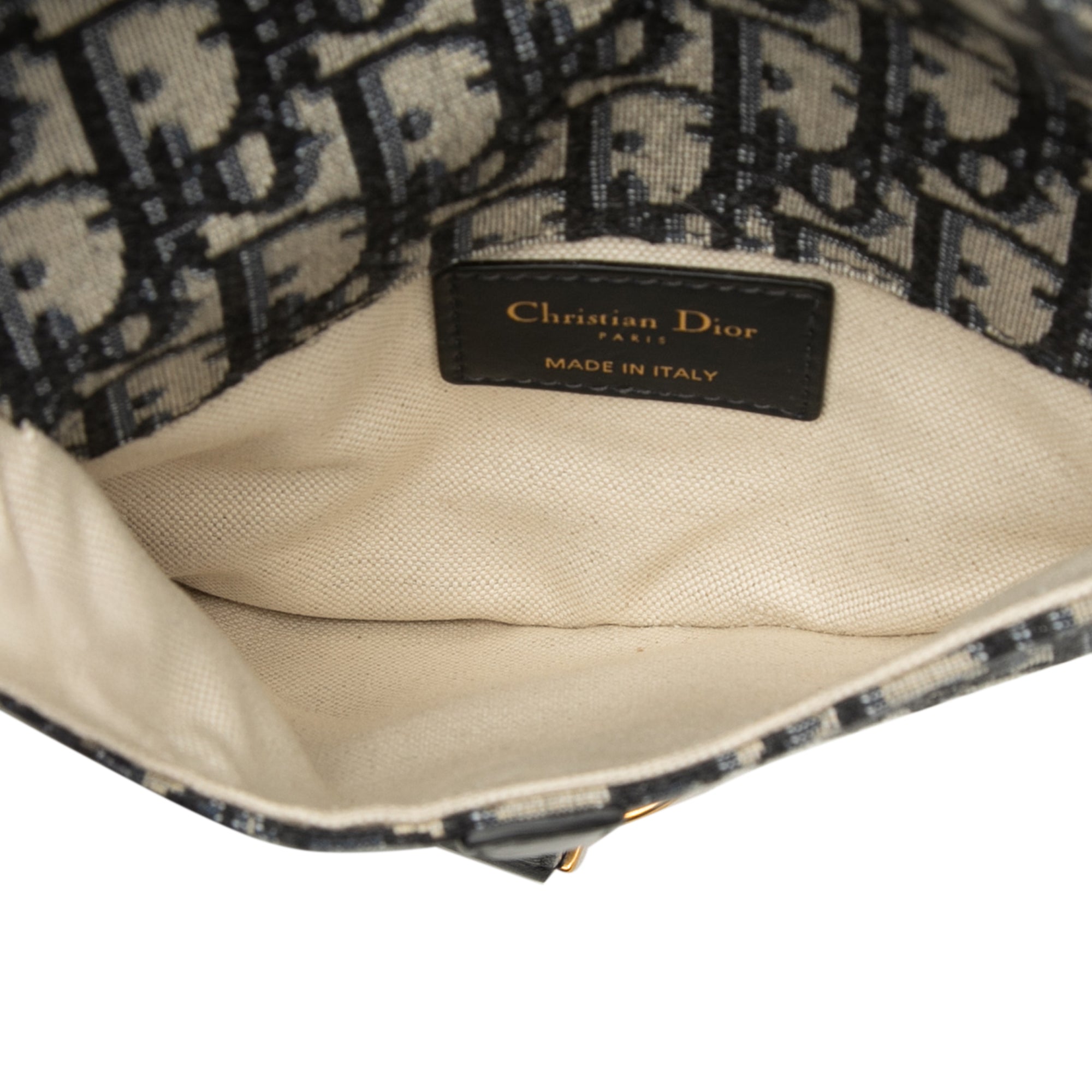 Oblique Canvas Saddle Belt Bag - Image 4