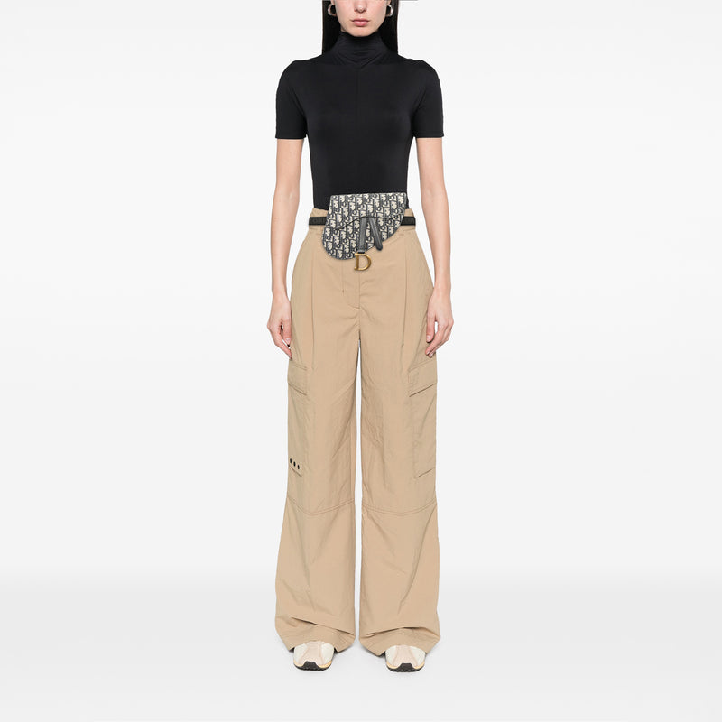 Oblique Canvas Saddle Belt Bag - Image 7