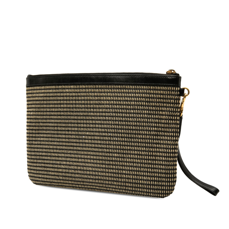 Raffia Rive Gauche Clutch - Image 2