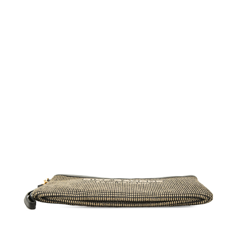 Raffia Rive Gauche Clutch - Image 3