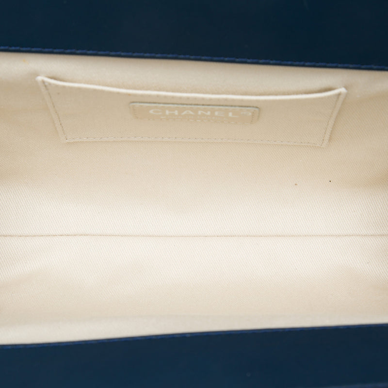 CC Quilted Patent Timeless Clutch - Image 4