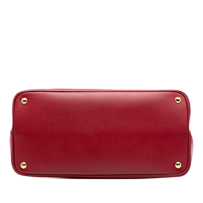 Medium Saffiano Cuir Double Satchel - Image 3