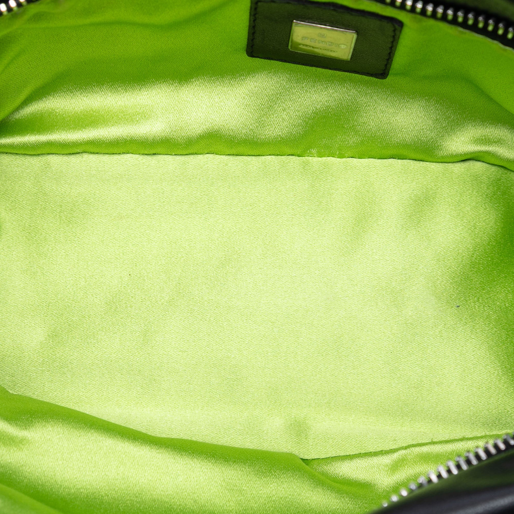 Leather FF Baguette Shoulder Bag - Image 4