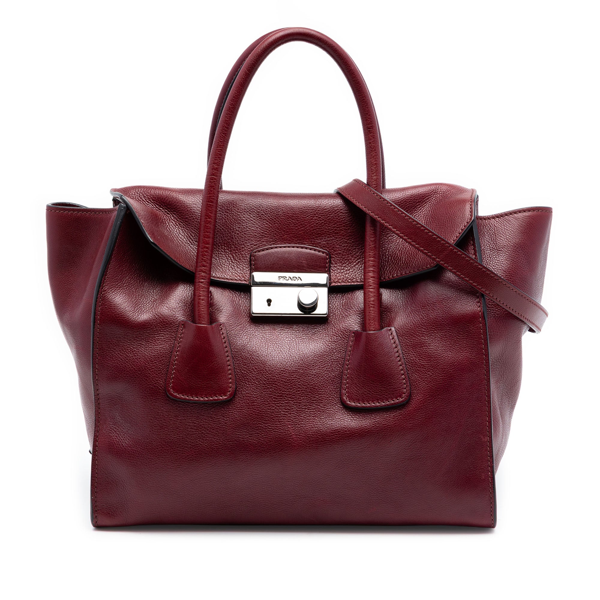 Glace Calf Sound Lock Satchel - Image 1