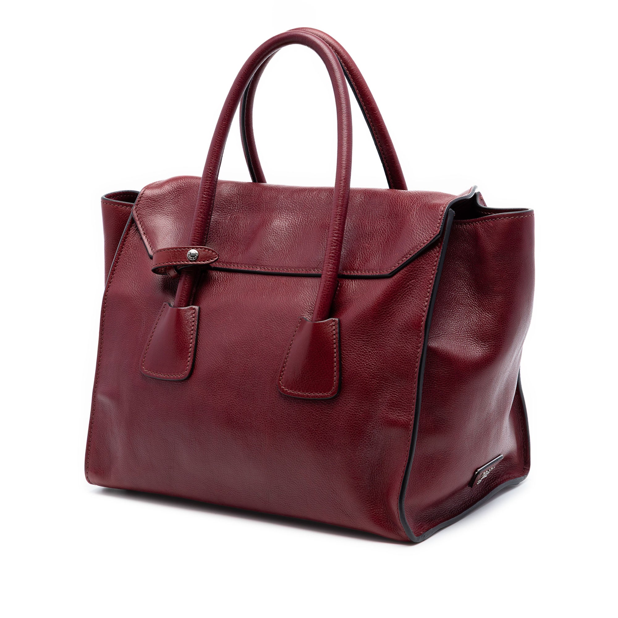 Glace Calf Sound Lock Satchel - Image 2