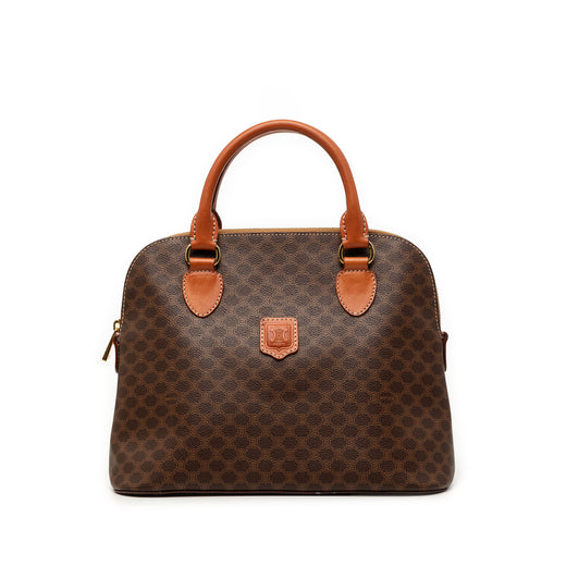 Macadam Coated Canvas Dome Handbag - Image 1
