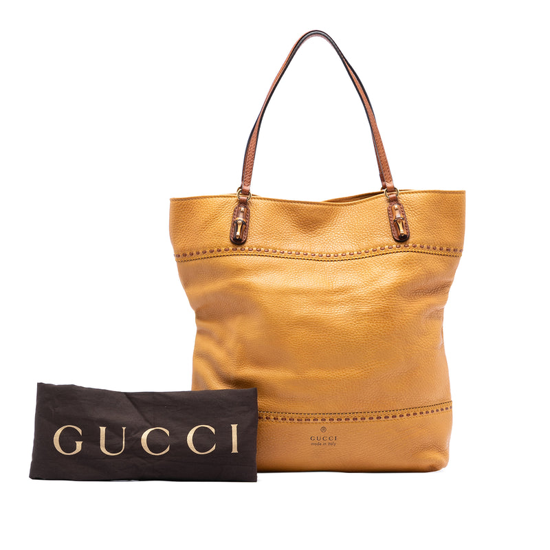 Large Calfskin Laidback Crafty Tote - Image 8