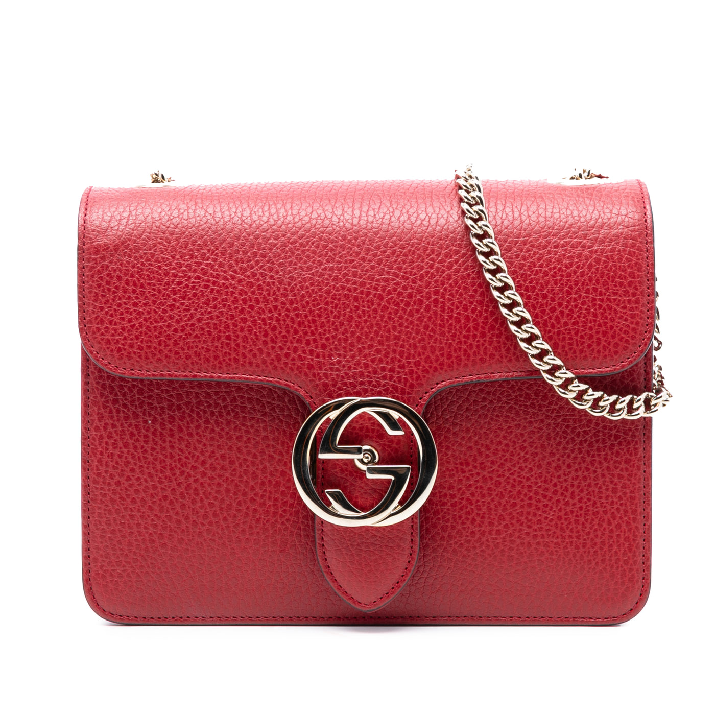 Small Dollar Calfskin Interlocking G Crossbody - Image 1