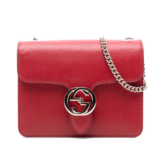 Small Dollar Calfskin Interlocking G Crossbody - Image 1