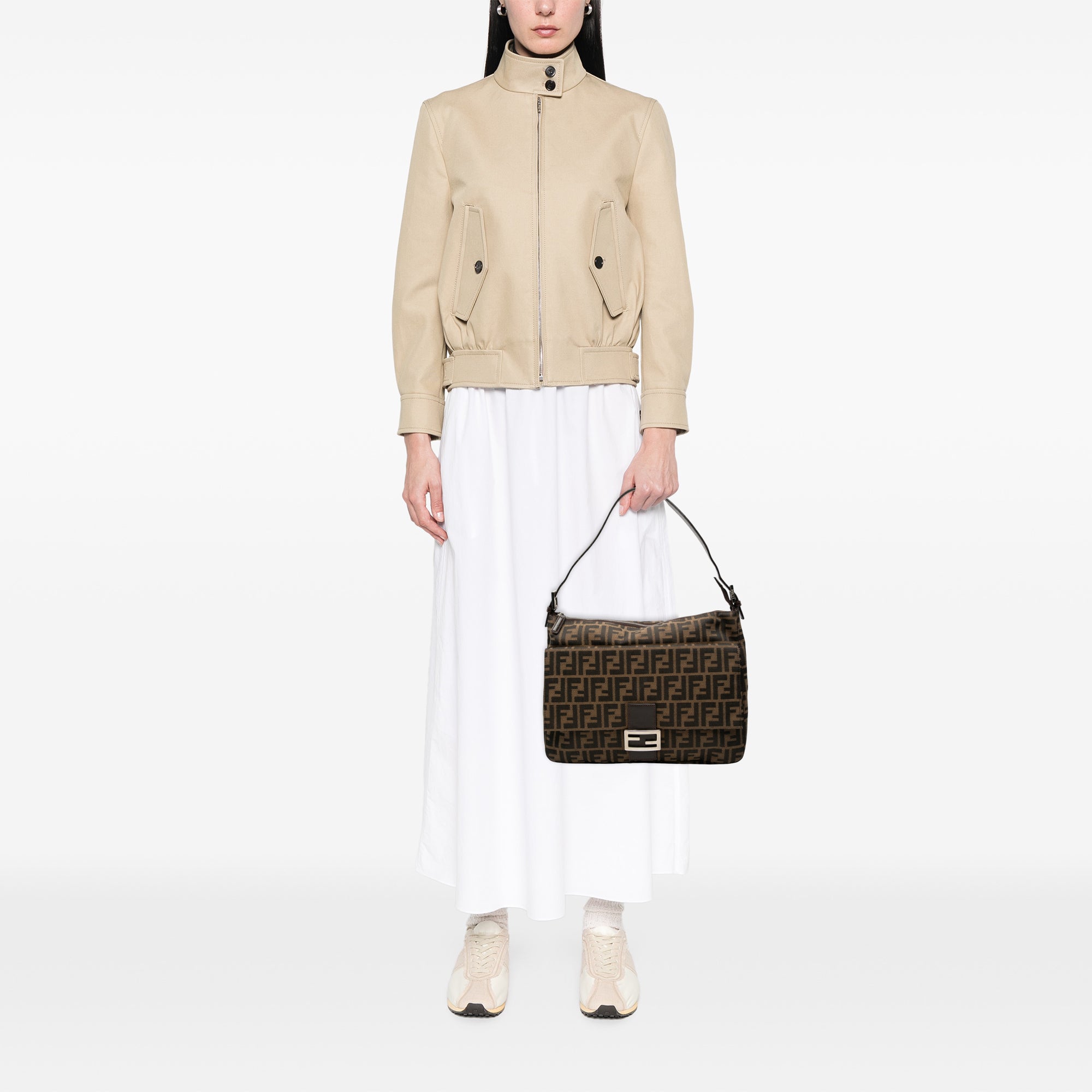 Zucca Canvas Shoulder Bag - Image 7