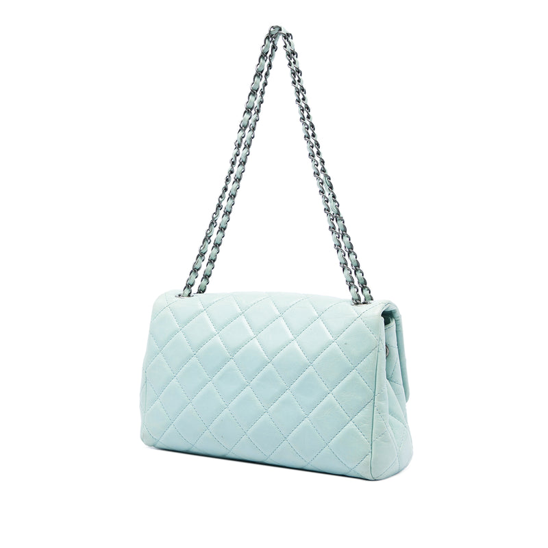 Medium Quilted Glazed Calfskin Coco Soft Flap - Image 2