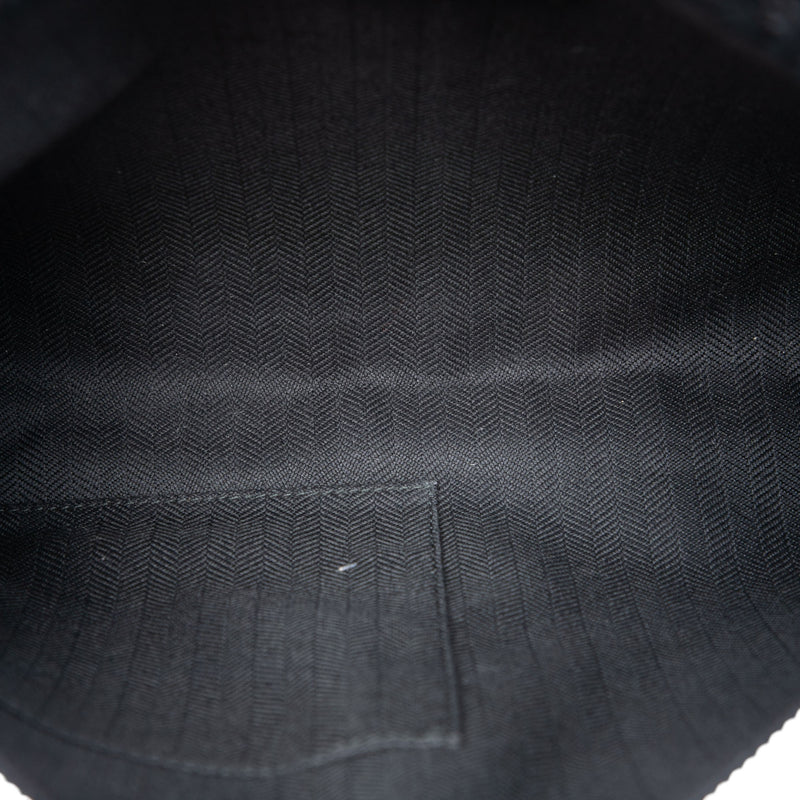 Embossed Anagram Leather Repeat T Clutch - Image 4