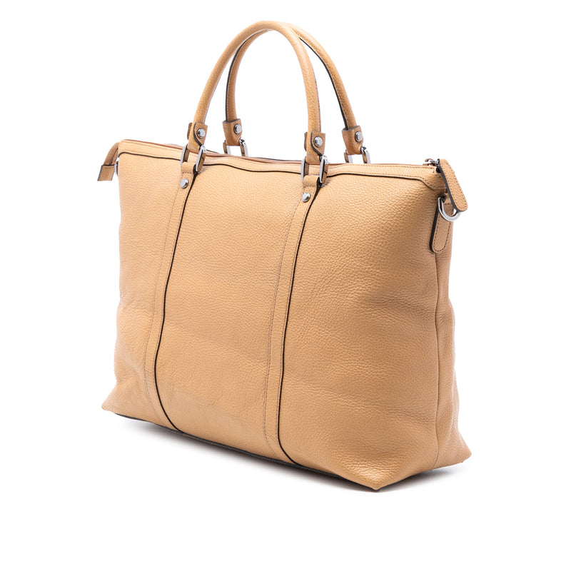 Leather GG Charm Satchel - Image 2