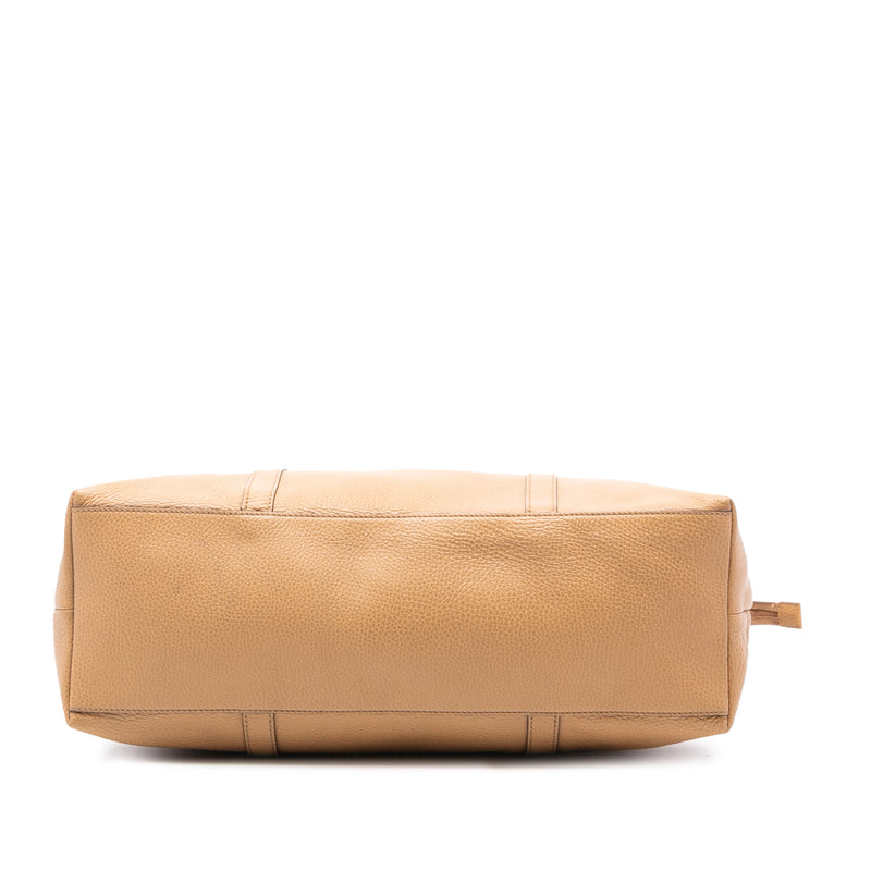 Leather GG Charm Satchel - Image 3