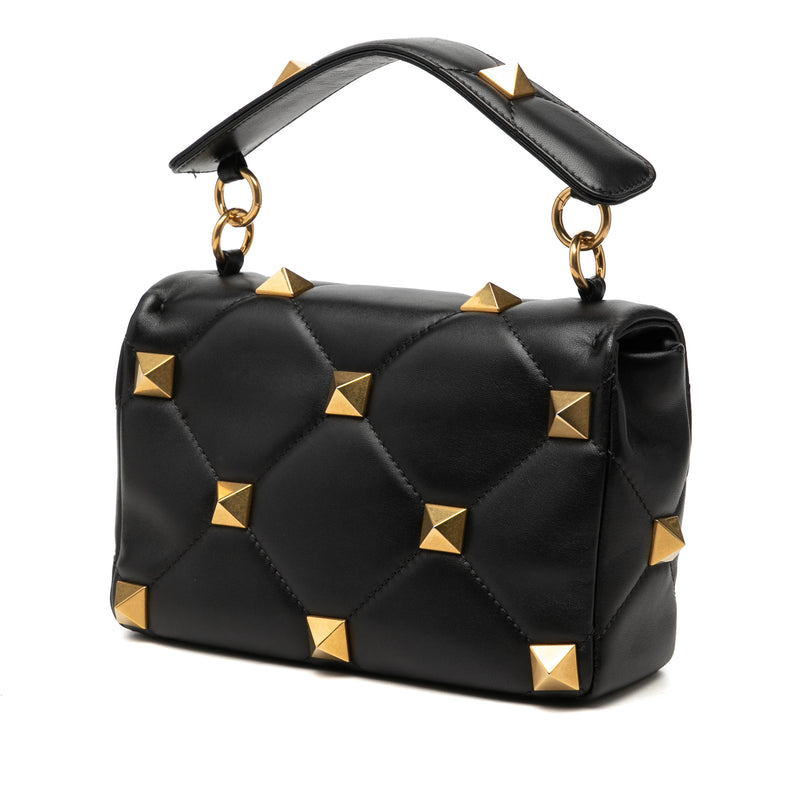 Medium Nappa Roman Stud Satchel - Image 2