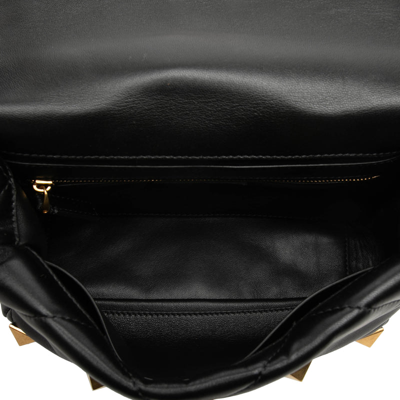 Medium Nappa Roman Stud Satchel - Image 4