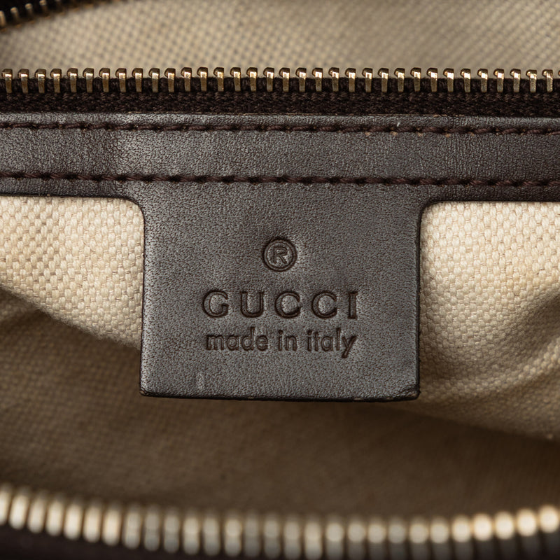 Medium GG Canvas Web Joy Boston Bag - Image 5
