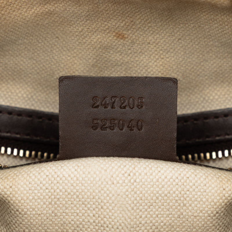 Medium GG Canvas Web Joy Boston Bag - Image 6