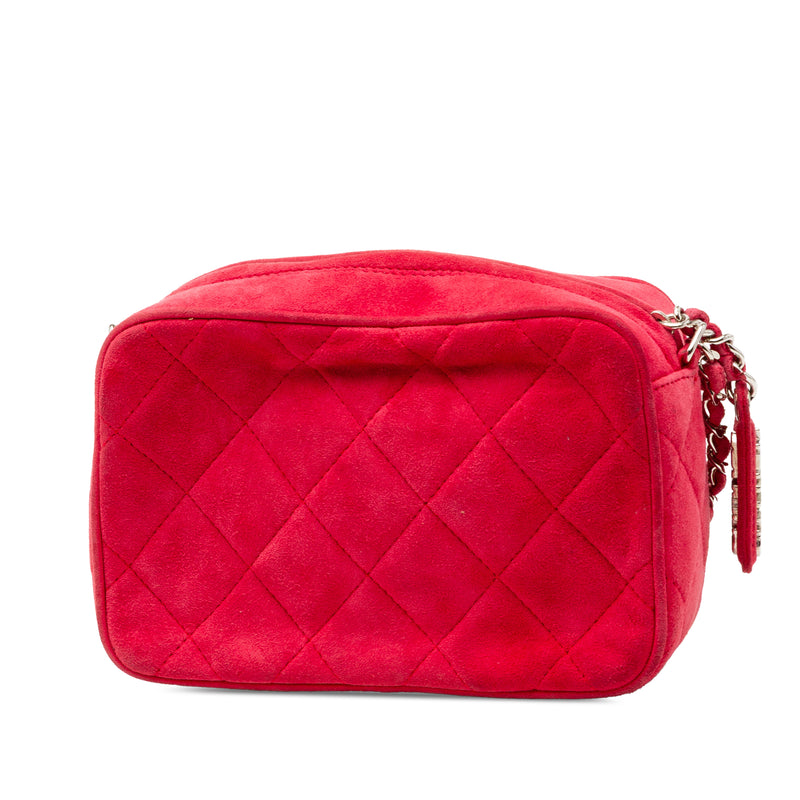 Quilted Suede Camera Bag - Image 2