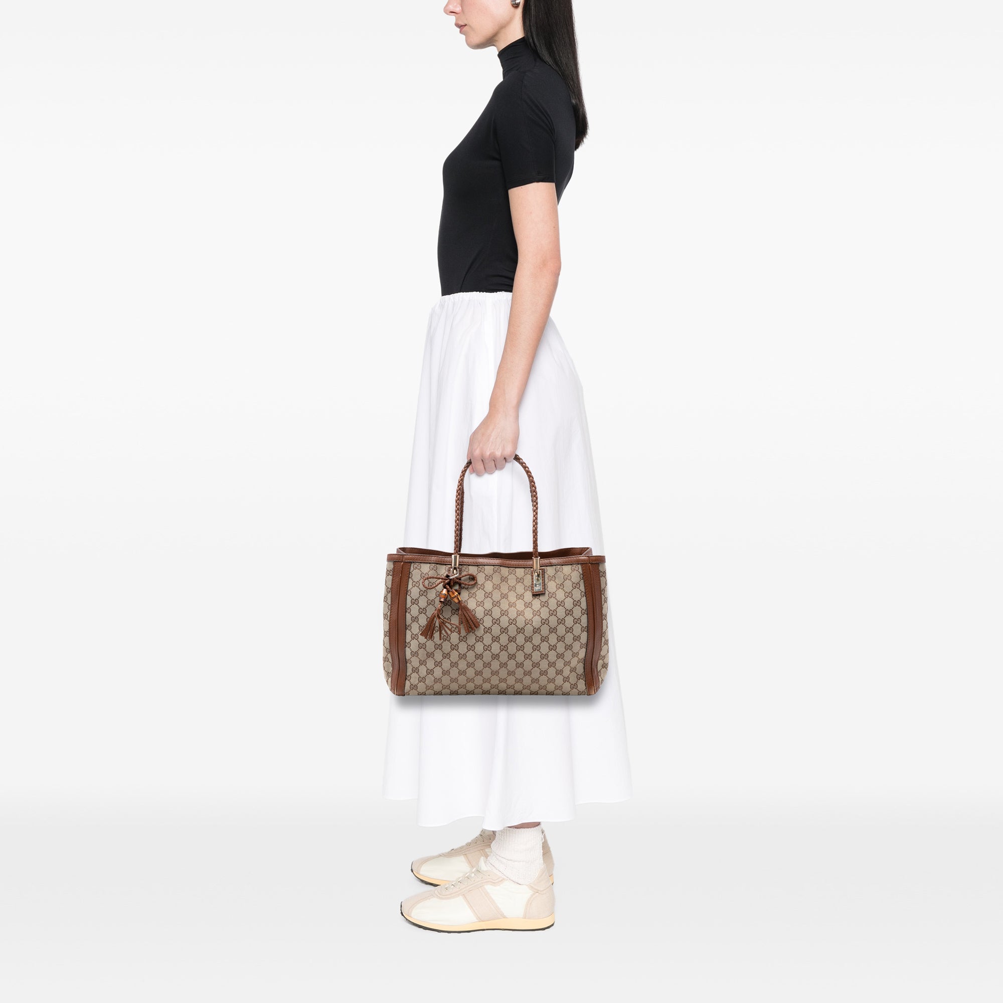 GG Canvas Bella Tote - Image 7