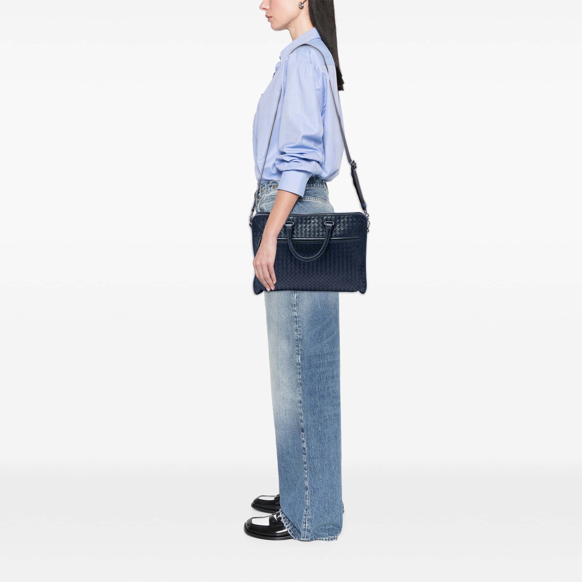Nappa Intrecciato Business Bag - Image 6
