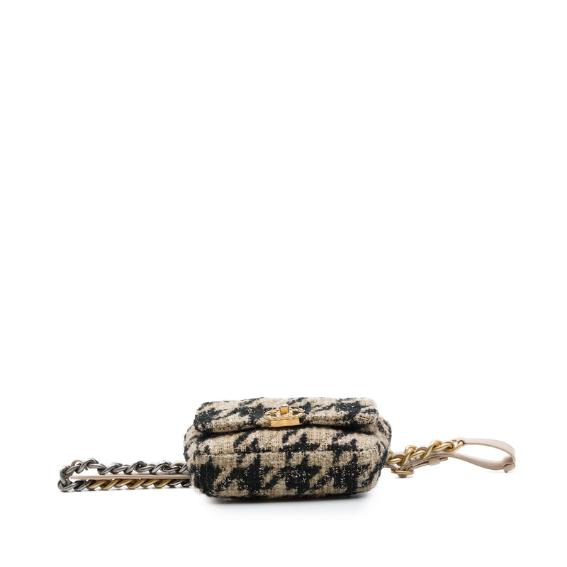 Houndstooth Tweed 19 Belt Bag - Image 3